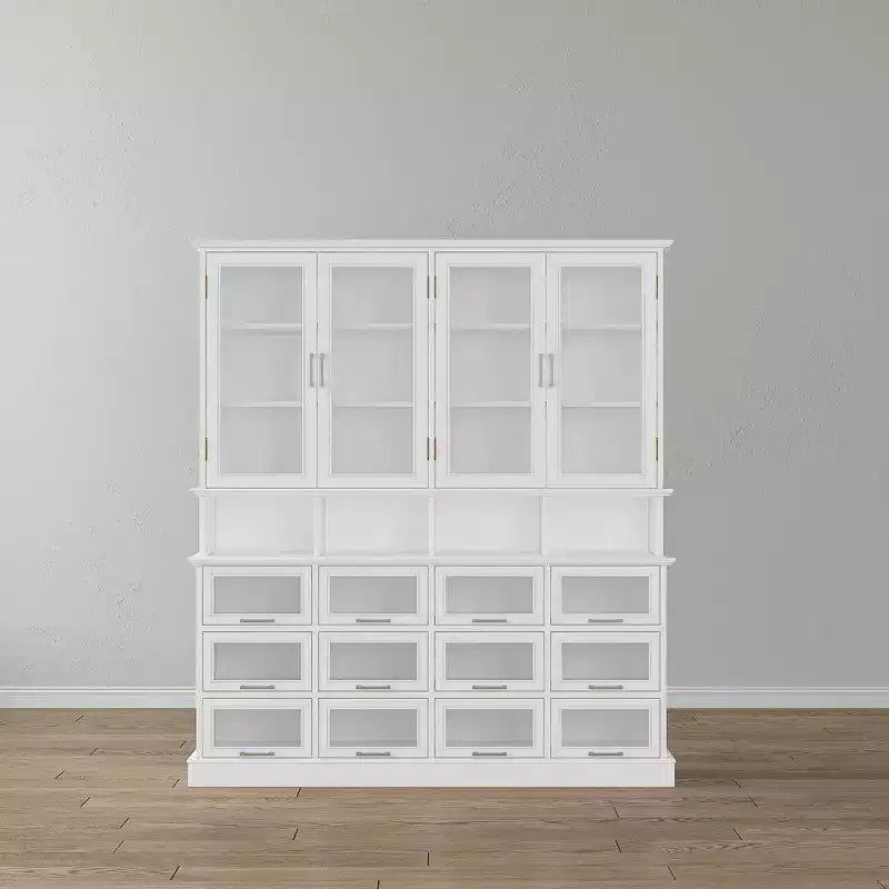 Meuble de cuisine multifonctionnel et garde-manger ; armoire de rangement alimentaire grande capacité
