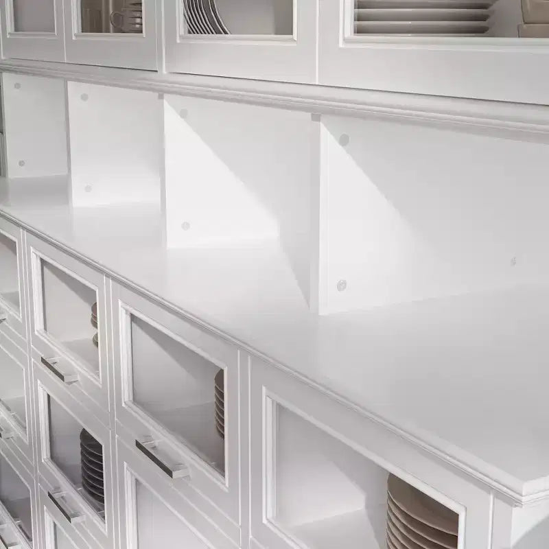 Meuble de cuisine multifonctionnel et garde-manger ; armoire de rangement alimentaire grande capacité
