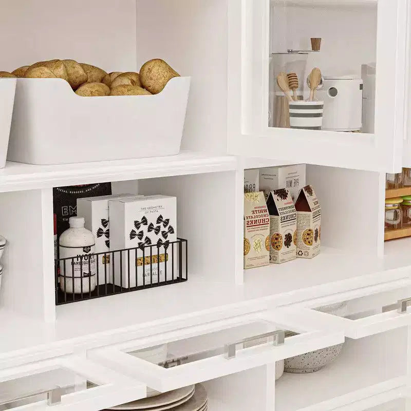 Meuble de cuisine multifonctionnel et garde-manger ; armoire de rangement alimentaire grande capacité