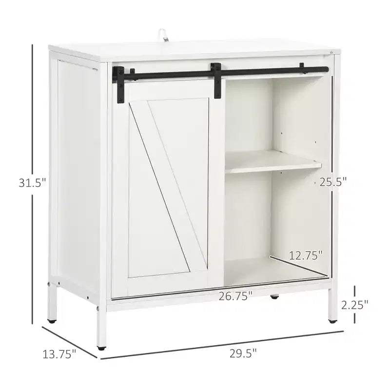 Buffet de rangement ; Bahut de ferme ; Meuble bar avec étagère réglable