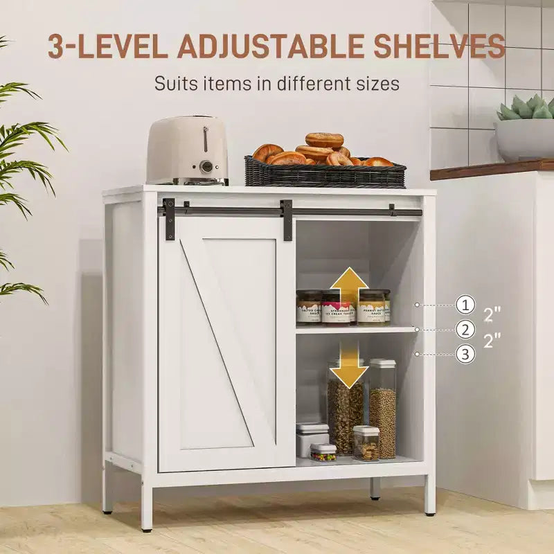 Buffet de rangement ; Bahut de ferme ; Meuble bar avec étagère réglable