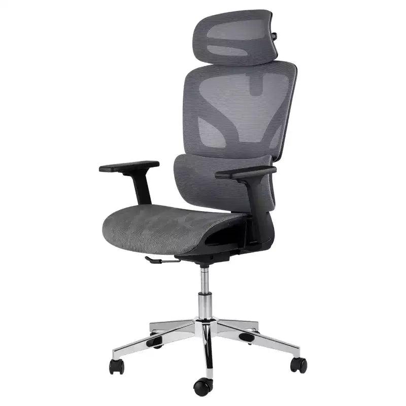 Chaise de bureau avec dossier en maille respirante; Support lombaire élevé