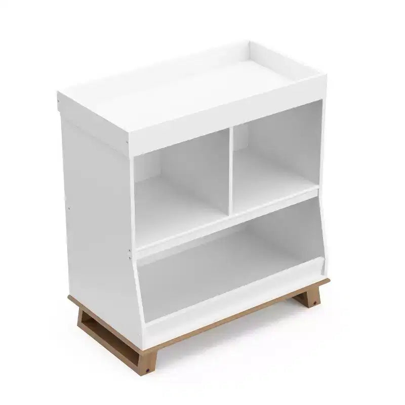 Table à langer et bibliothèque convertible modernes