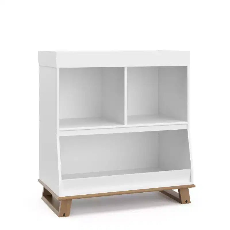 Table à langer et bibliothèque convertible modernes