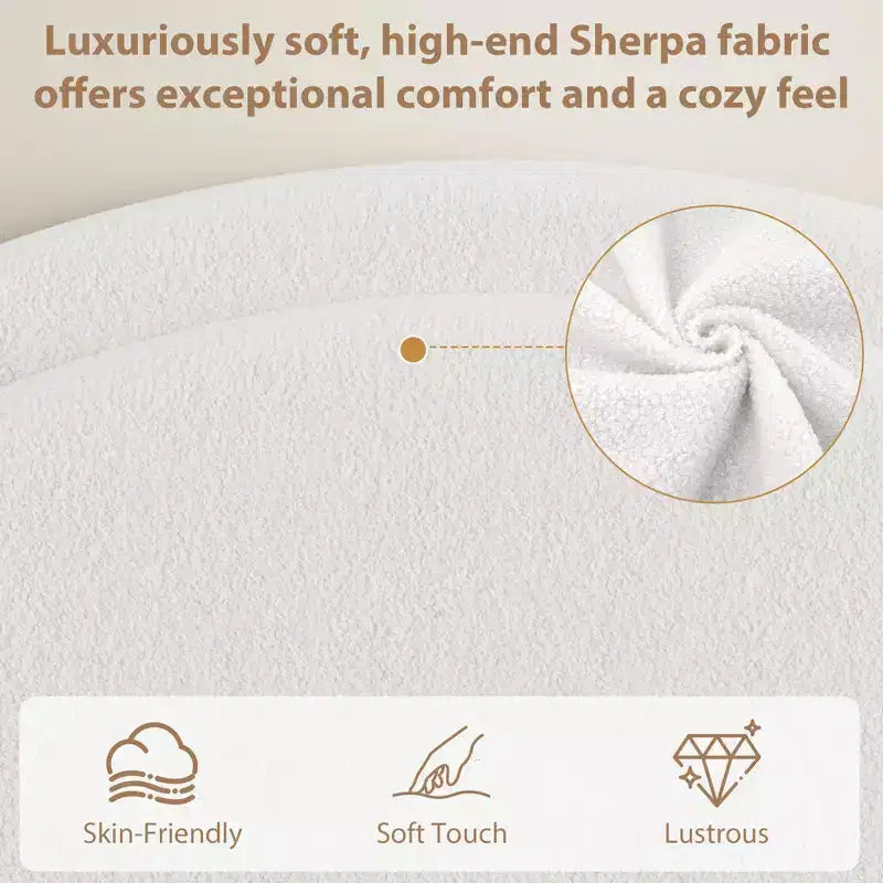Tiroirs de Rangement pour Lit en Boucle ; Lit Plateforme Rembourré Doux