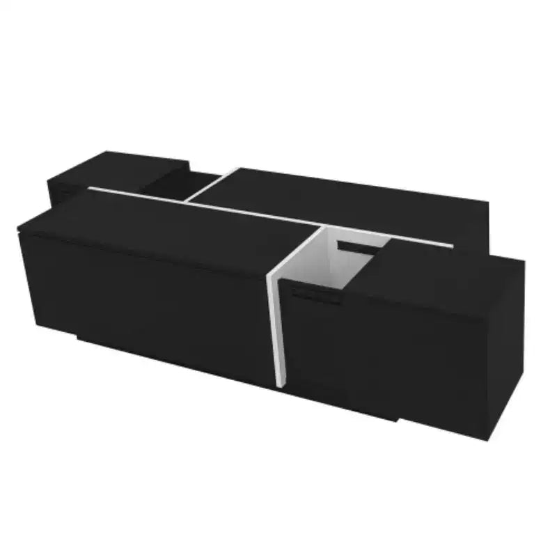Finition de la table basse de centre moderne ; Table basse extensible