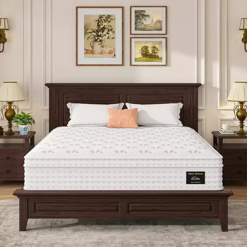 Matelas hybride ; Matelas ergonomique de luxe ; Matelas en mousse à mémoire de forme