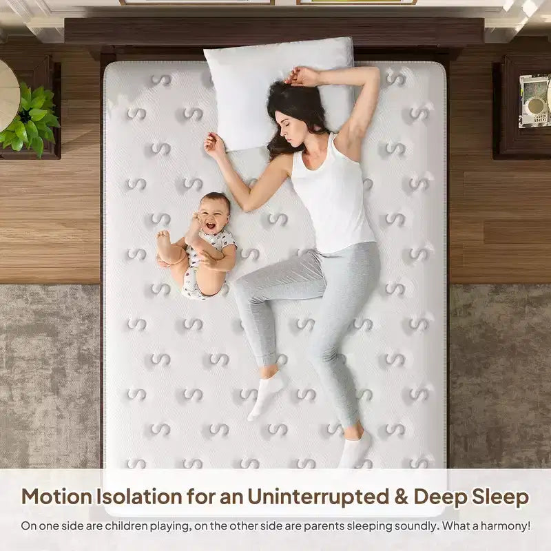 Matelas hybride ; Matelas ergonomique de luxe ; Matelas en mousse à mémoire de forme