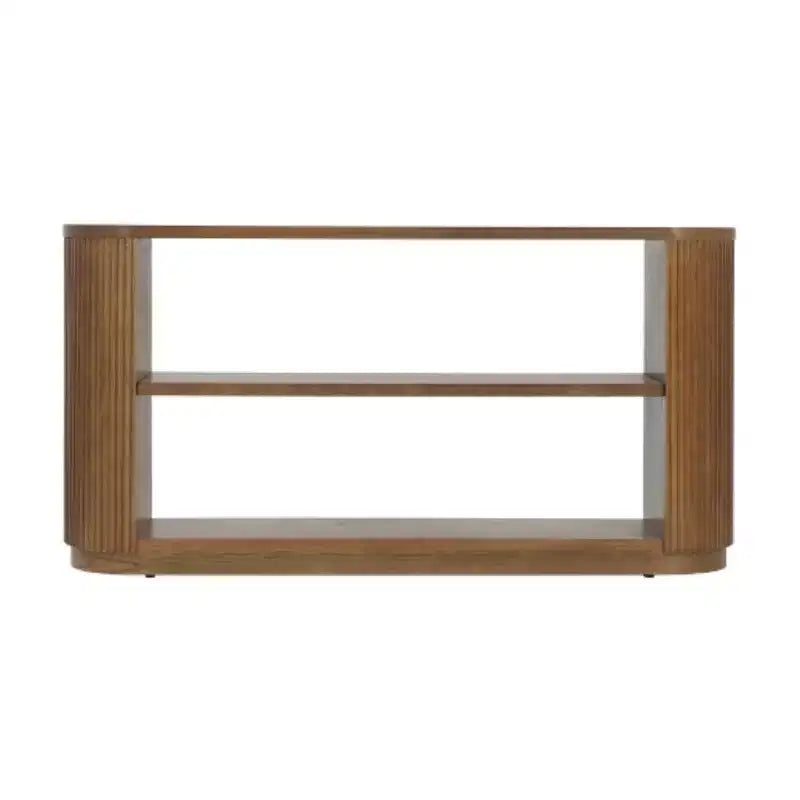 Console d'entrée moderne avec étagère ouverte