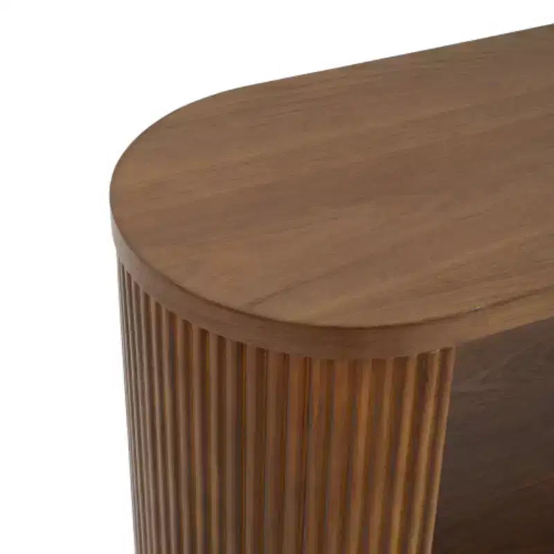 Console d'entrée moderne avec étagère ouverte
