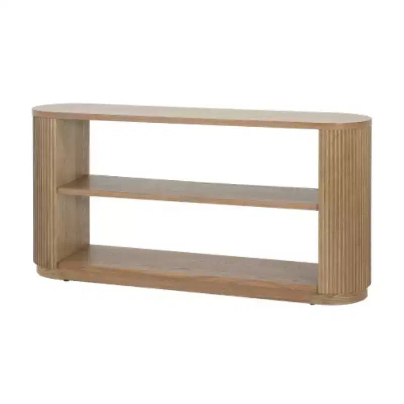 Console d'entrée moderne avec étagère ouverte