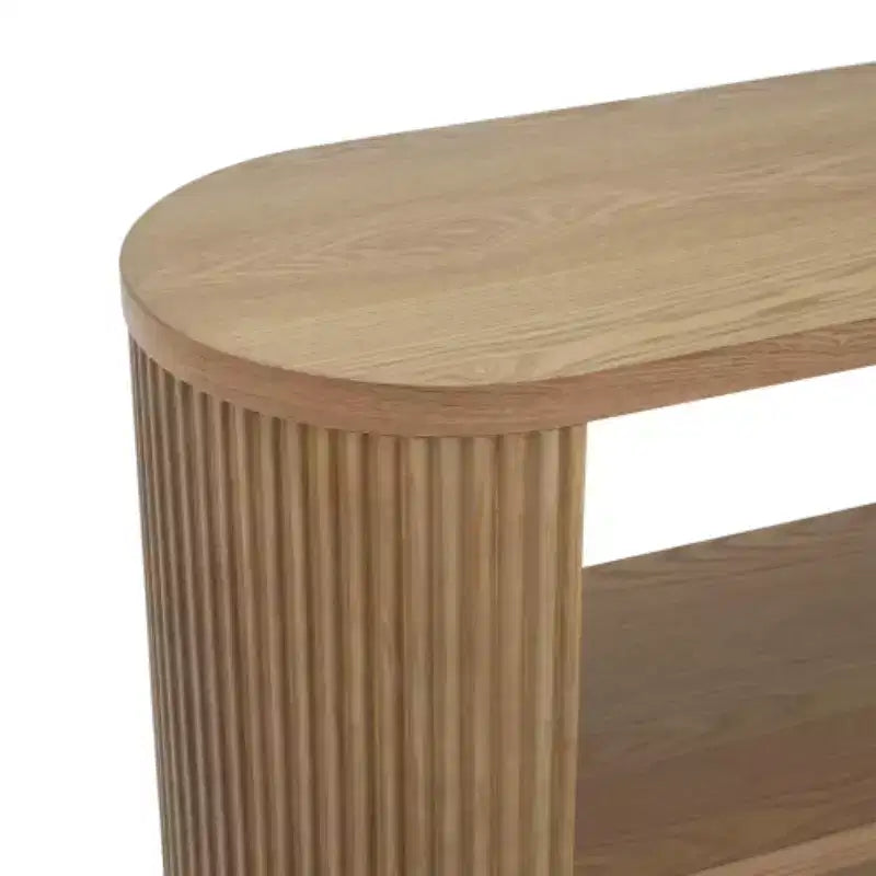 Console d'entrée moderne avec étagère ouverte