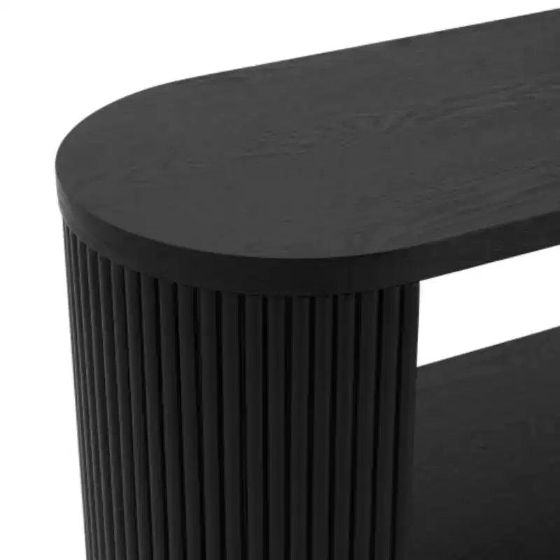 Console d'entrée moderne avec étagère ouverte