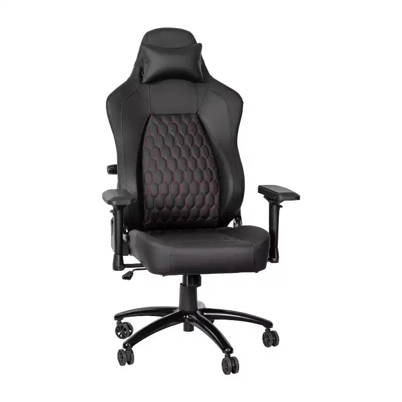 Flash Furniture Falco Ergonomic High Back Adjustable Gaming Chair with 4D Armrests; Headrest Pillow; and Adjustable Lumbar Support