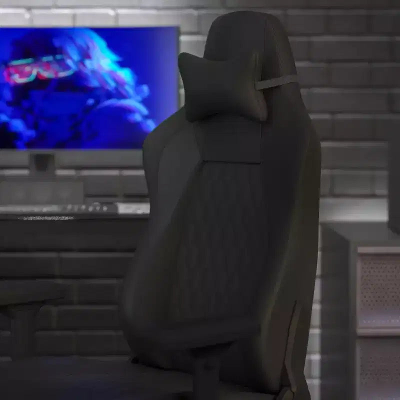 Chaise de jeu ergonomique à dossier haut et réglable