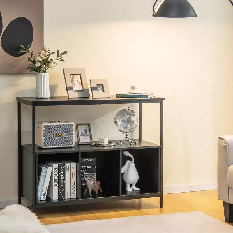 Buffet Bahut Meuble de Rangement de Cuisine Étagère Ouverte