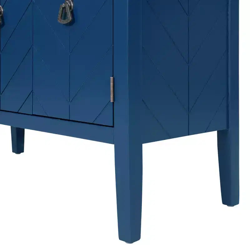Meuble de rangement d'appoint avec étagère réglable
