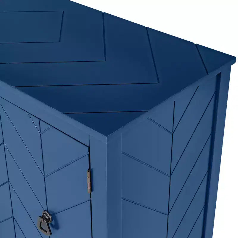 Meuble de rangement d'appoint avec étagère réglable