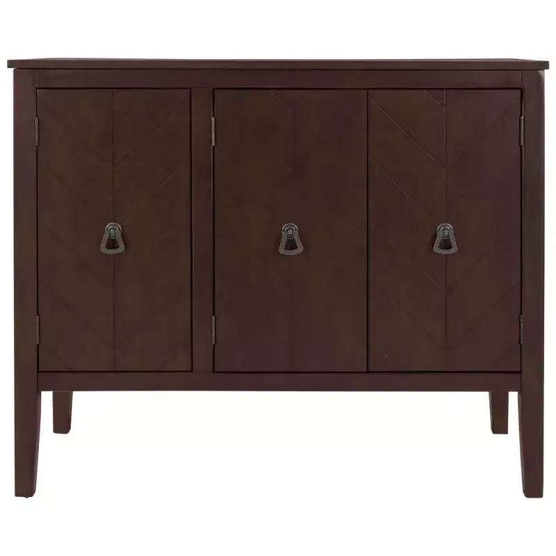 Meuble de rangement d'appoint avec étagère réglable