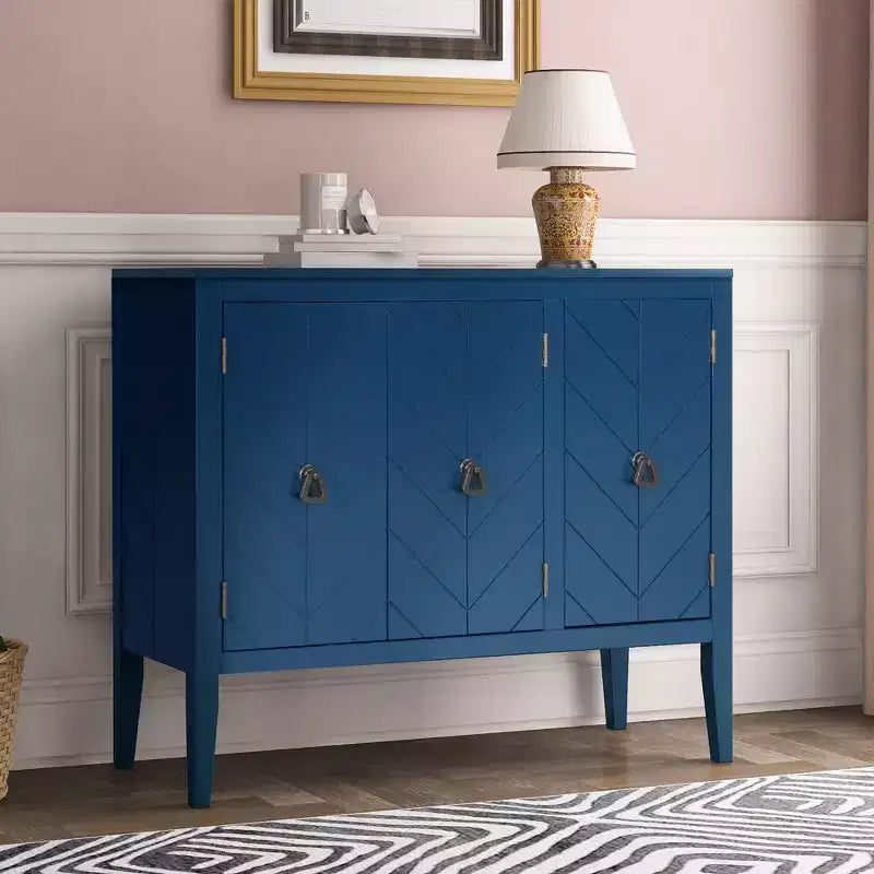 Meuble de rangement d'appoint avec étagère réglable