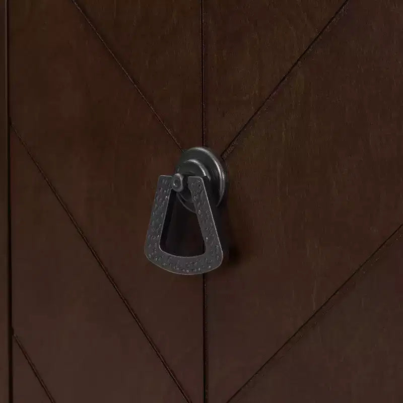 Meuble de rangement d'appoint avec étagère réglable