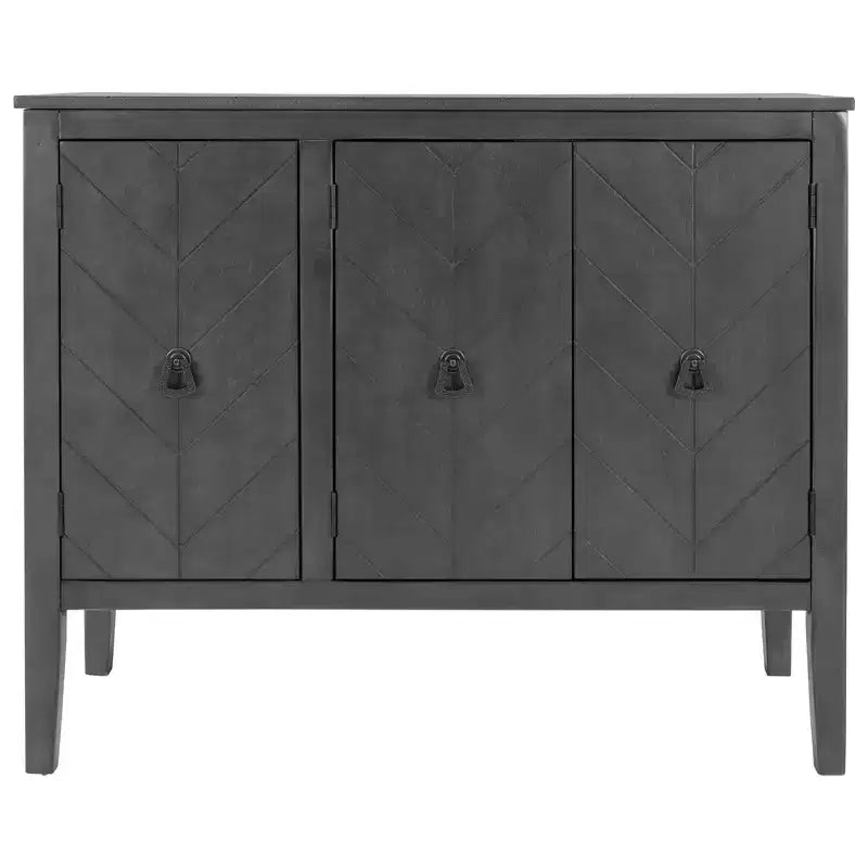 Meuble de rangement d'appoint avec étagère réglable