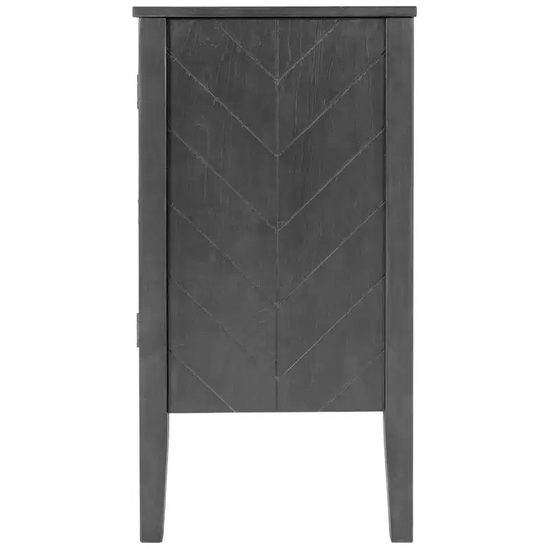 Meuble de rangement d'appoint avec étagère réglable