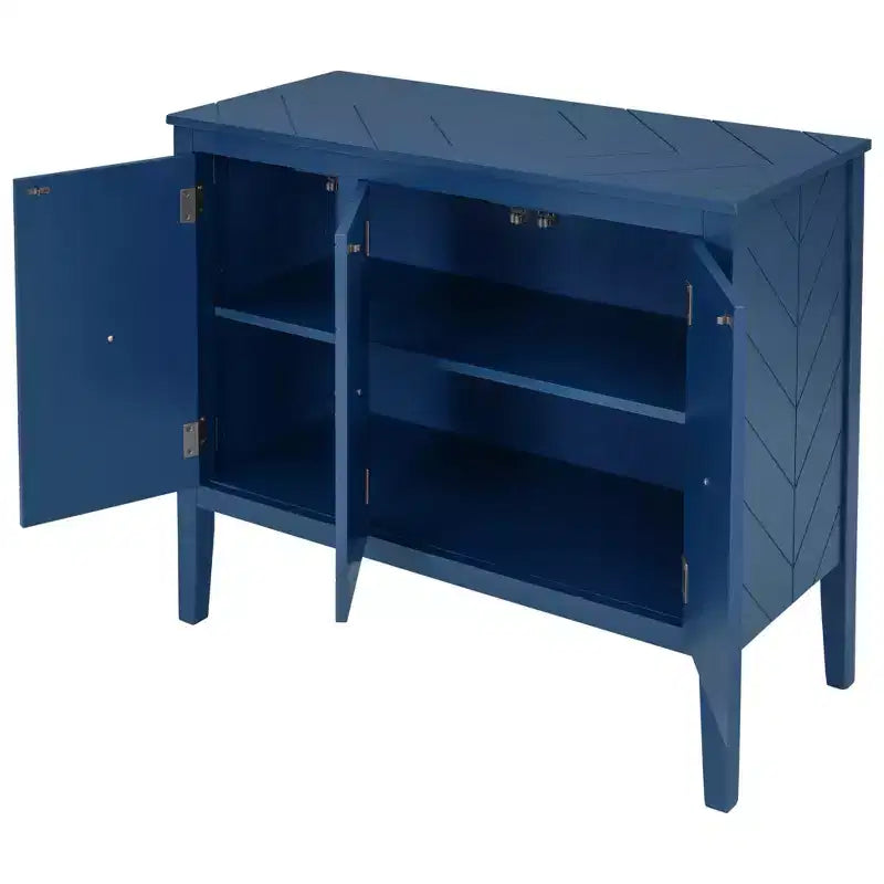 Meuble de rangement d'appoint avec étagère réglable